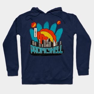 Pacific Clam, Epic Funny Apocalyptic Monster Attack Hoodie